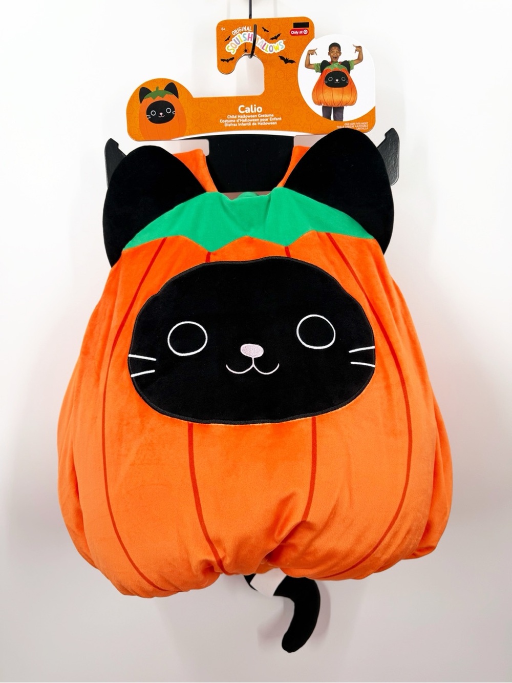 Squishmallows Calio Cat Pumpkin Halloween Costume